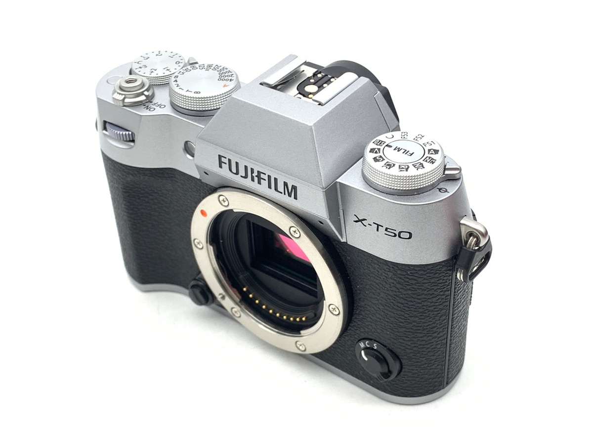 中古：B(並品)】フジフイルム X-T50 ボディ シルバー | 2443801614812