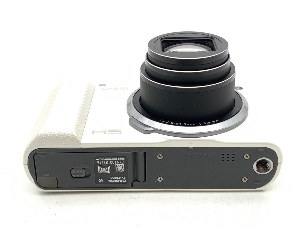 中古：AB(良品)】カシオ EXILIM EX-ZR850WE ホワイト | 2443801619633