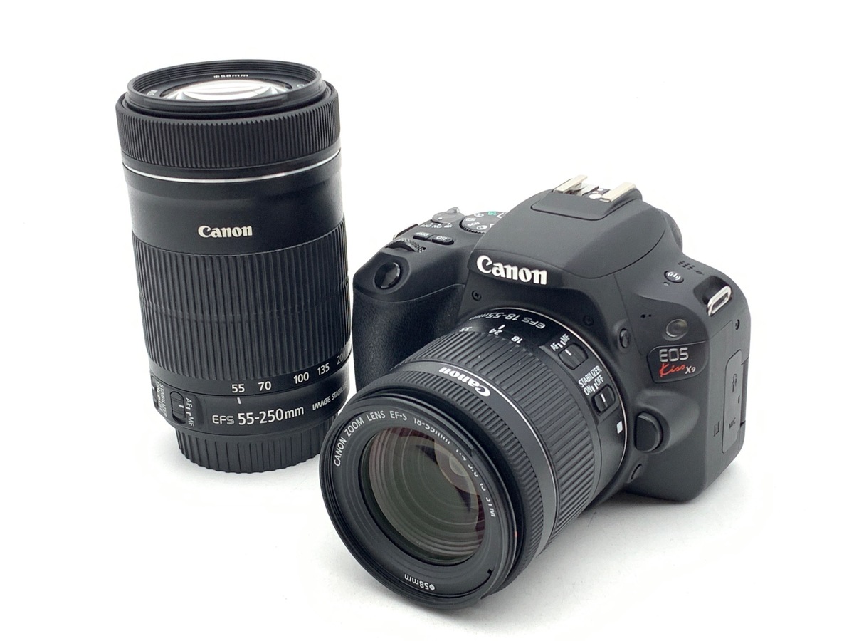 キヤノン EOS Kiss X9 ダブルズームキット ブラック