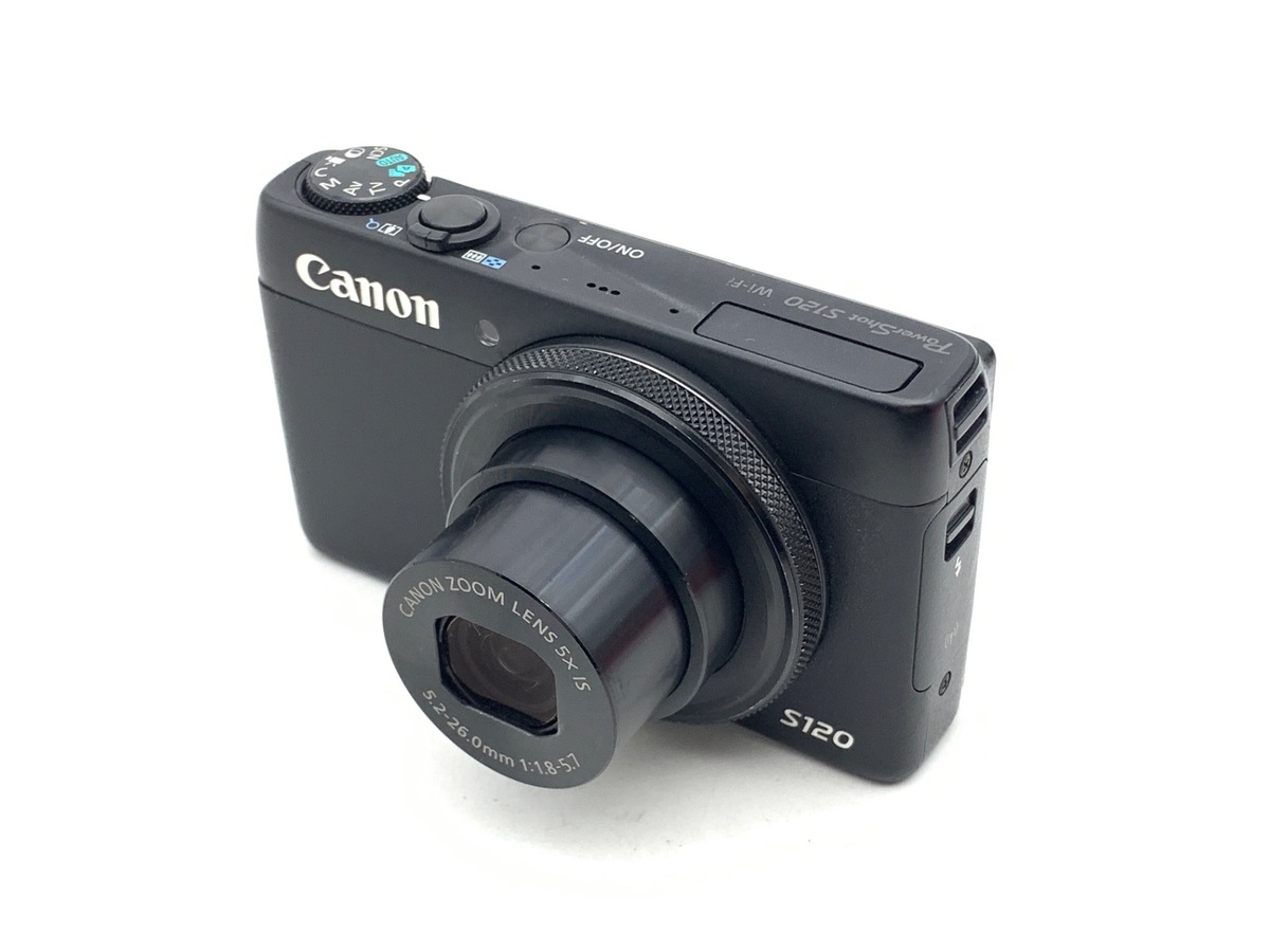 中古：B(並品)】キヤノン PowerShot S120 ブラック | 2443801627645