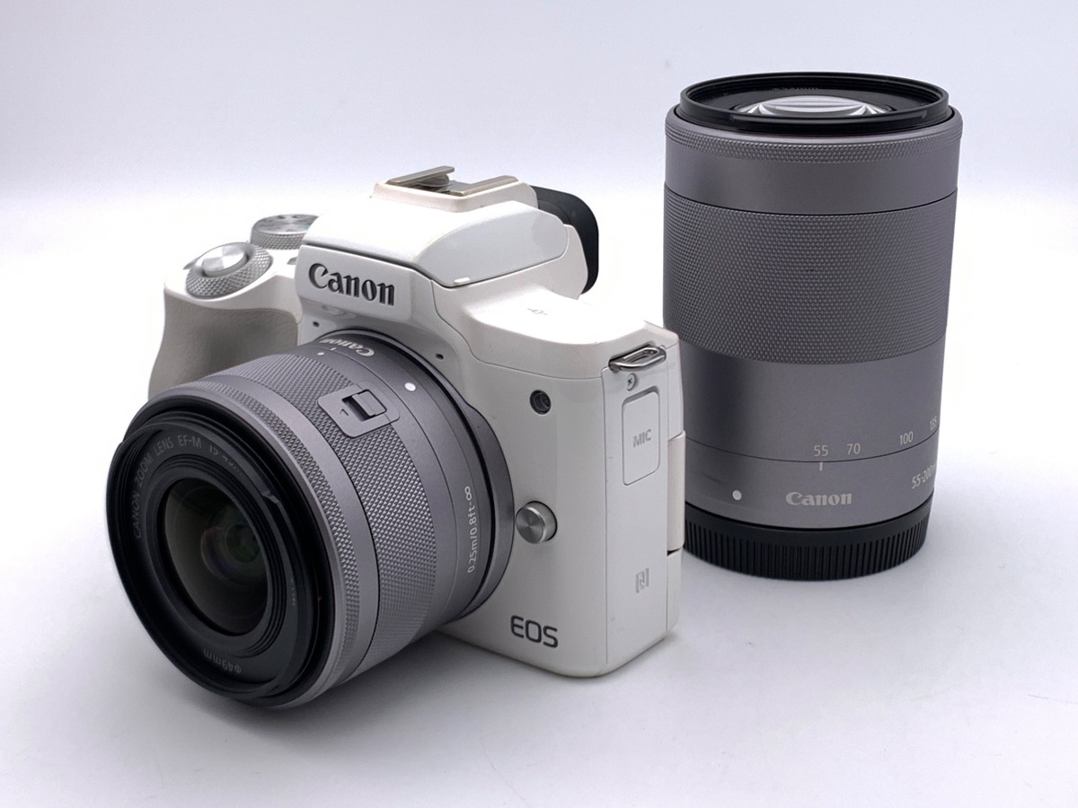 Canon EOS Kiss M ホワイト ダブルズームキット中古 EOS Kiss M ダブルズームキット [ホワイト] 中古価格比較 - 価格.com