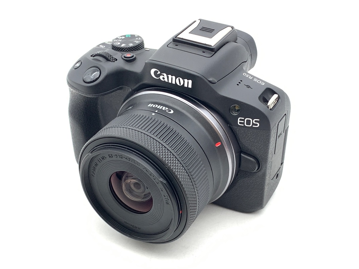 EOS R50 RF-S18-45 IS STM レンズキット [ブラック] 中古価格比較
