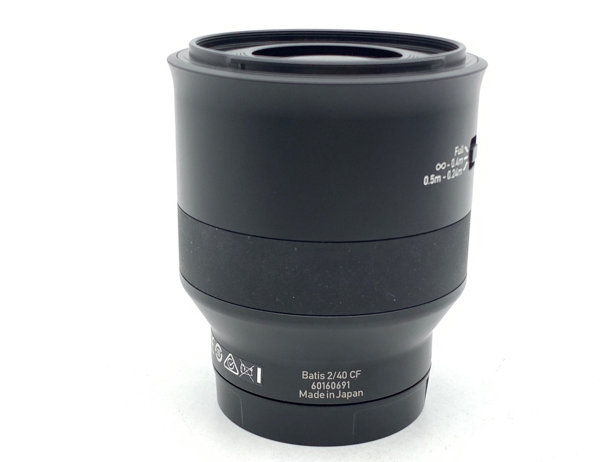 【美品】Zeiss Batis 2/40 CF Eマウント ZEISS Batis 40mm F2 軽量で万能なレンズ