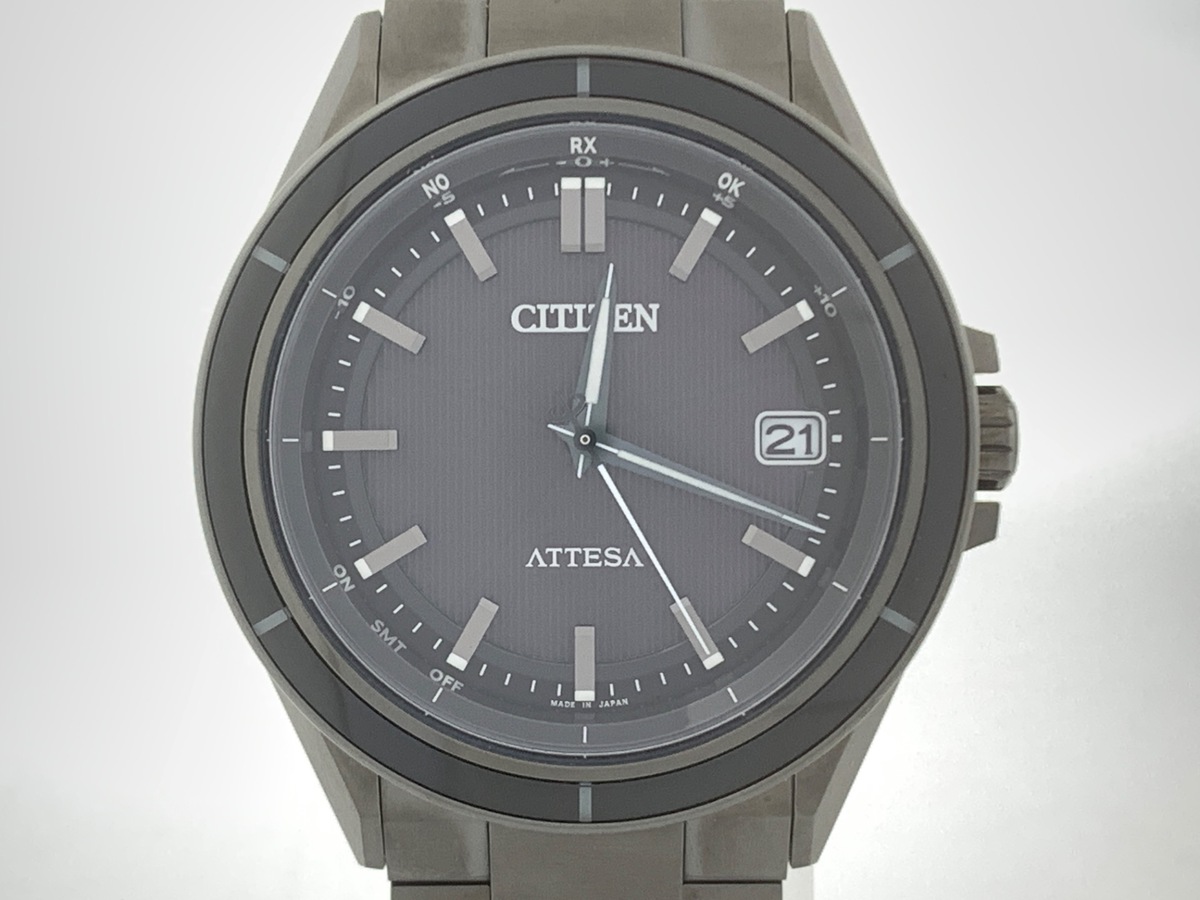 中古：A(美品)】シチズン アテッサ アクトライン ブラック CB3035-72E 