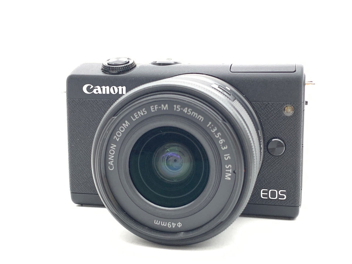 中古】キヤノン EOS M200 EF-M15-45 IS STM レンズキット ブラック