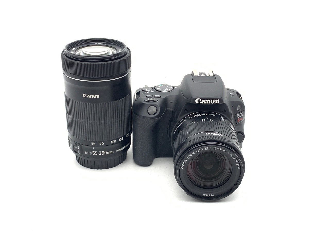 【中古】Canon キヤノン EOS Kiss X9 ダブルズームキット ブラック 楽天市場】eos kiss x9 ダブルズームキット 中古の通販