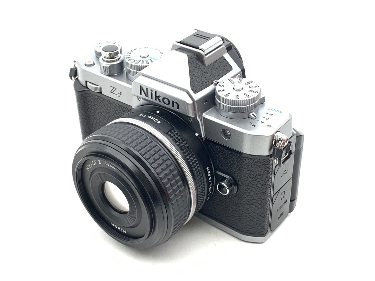 中古：AB(良品)】ニコン Zf 40mm f/2 SE レンズキット シルバー