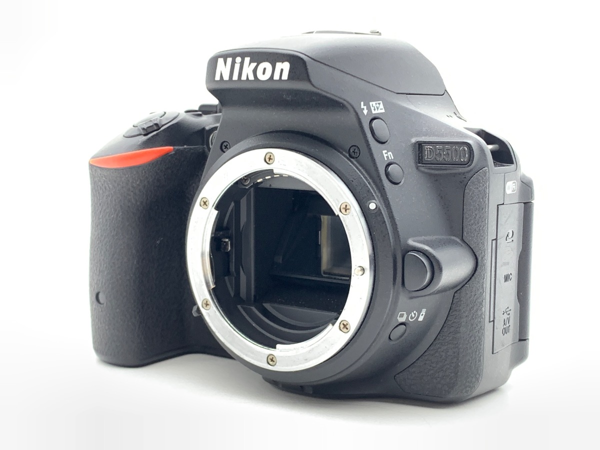 ニコンNikon D5500 18-55 VR II レンズKit ジャンク ニコン D5500 18-55 VR II レンズキット ブラック | デジタル一眼レフ