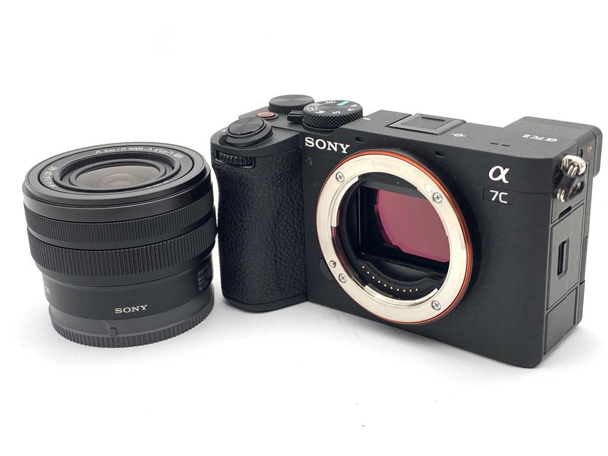 美品SONY α7CII ズームレンズキット　ILCE-7CM2LBQ SONY フルサイズ ミラーレス一眼カメラ α7CII ズームレンズキット