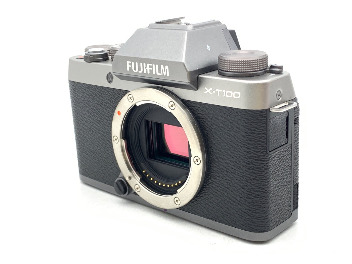 FUJIFILM X-T100 ミラーレス一眼 シルバー FUJIFILM（フジフイルム） 富士フイルム ミラーレス FUJIFILM X-T100