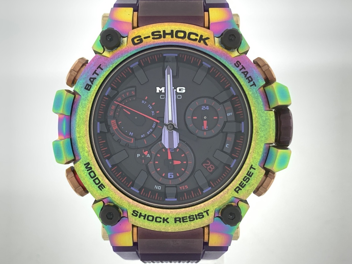 カシオ G-SHOCK MT-G ブラック MTG-B3000PRB-1AJR 樹脂/ステンレススティール