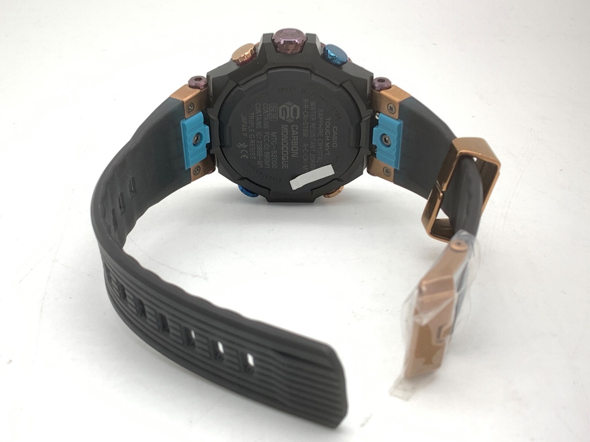カシオ G-SHOCK MT-G ブラック MTG-B2000XMG-1AJR カーボン/ステンレススティール