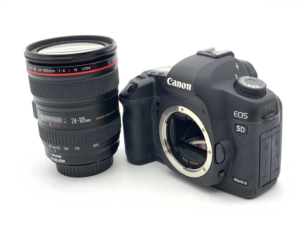 中古：B(並品)】キヤノン EOS 5D MarkII EF24-105L IS U レンズキット