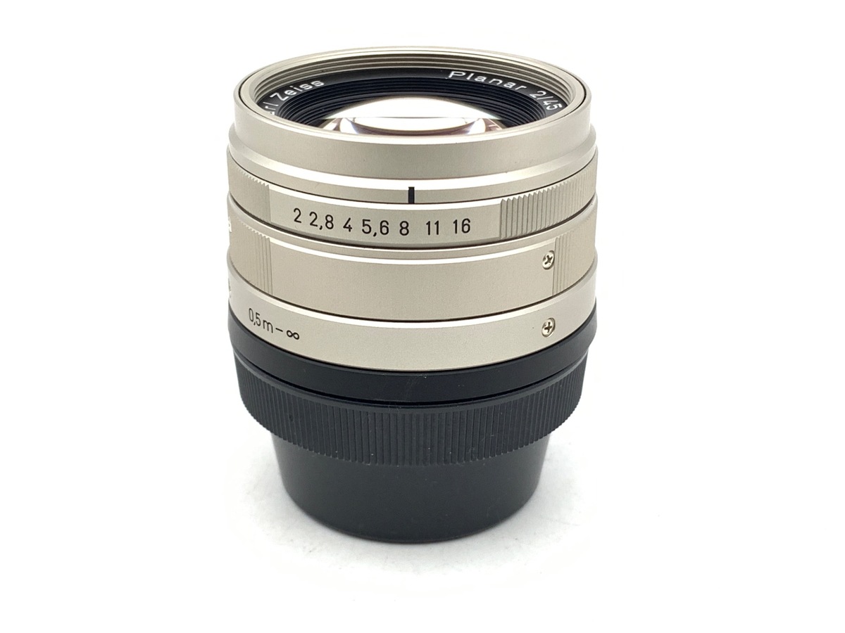 中古】コンタックス プラナー T* G 45/2 クローム 在庫一覧｜カメラの