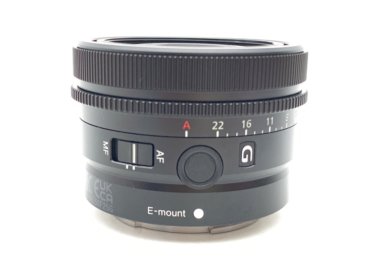 SONY50mm単焦点レンズSEL50F25G中古 中古】ソニー FE 50mm F2.5 G [SEL50F25G] 在庫一覧｜カメラのキタムラ