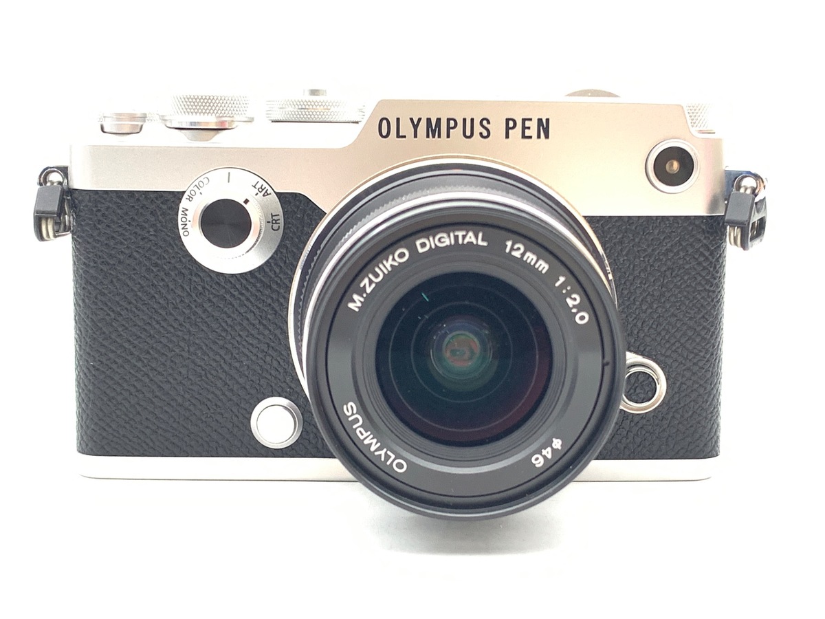 中古：B(並品)】オリンパス PEN-F 12mm F2.0 レンズキット シルバー