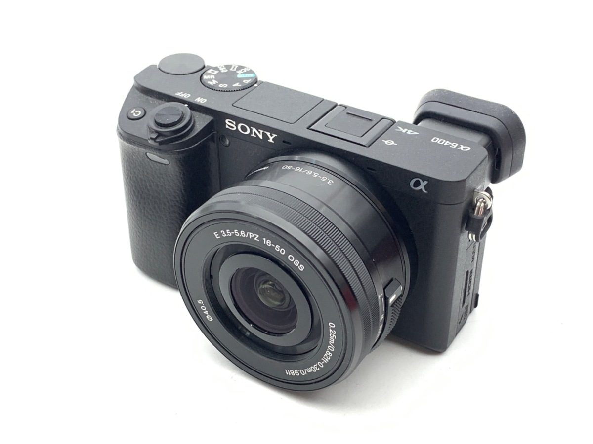 中古】ソニー α6400 パワーズームレンズキット ブラック [ILCE-6400L B
