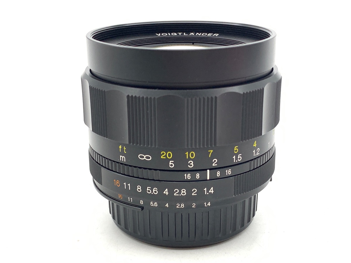 新品 NOKTON 58mm f1.4 SL II 1年保証 キタムラ購入 中古】コシナ フォクトレンダー NOKTON 58mm F1.4 SL II N Ai-S