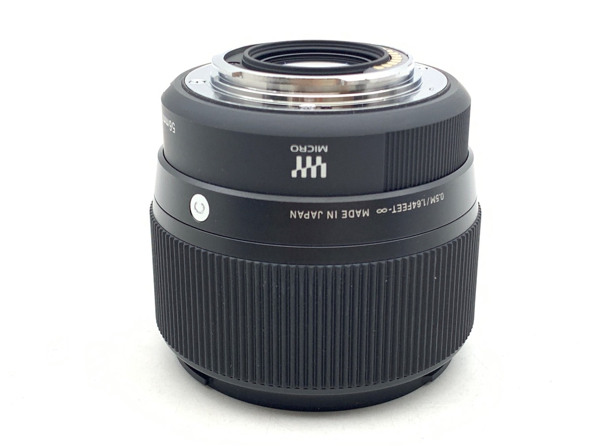 中古：B(並品)】シグマ 56mm F1.4 DC DN Contemporary マイクロフォー