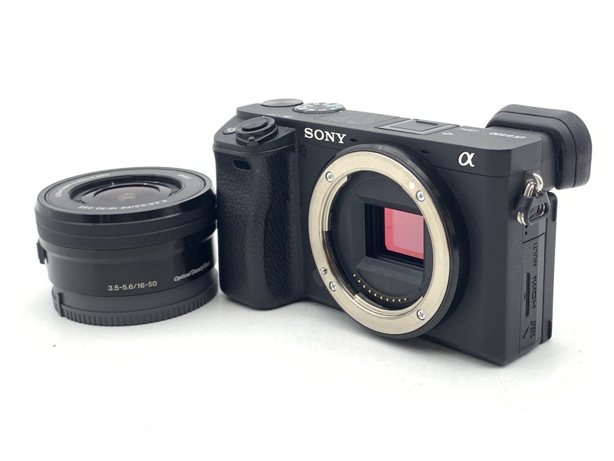 【美品】SONY α6400 パワーズームレンズキット ILCE-6400L ソニー アルファα6400 パワーズームレンズキットILCE-6400L/S