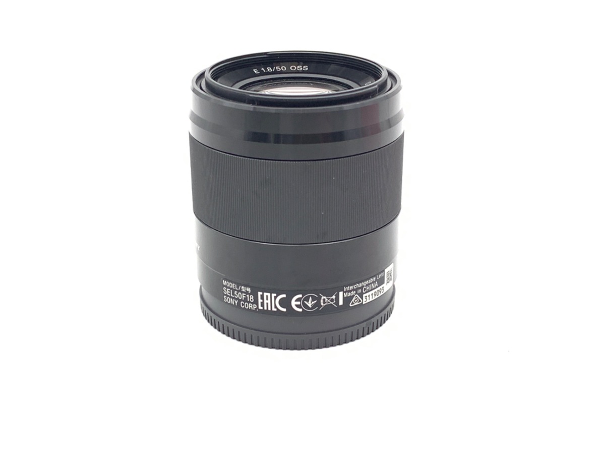 E 50mm F1.8 OSS SEL50F18 (B) [ブラック] 中古価格比較 - 価格.com