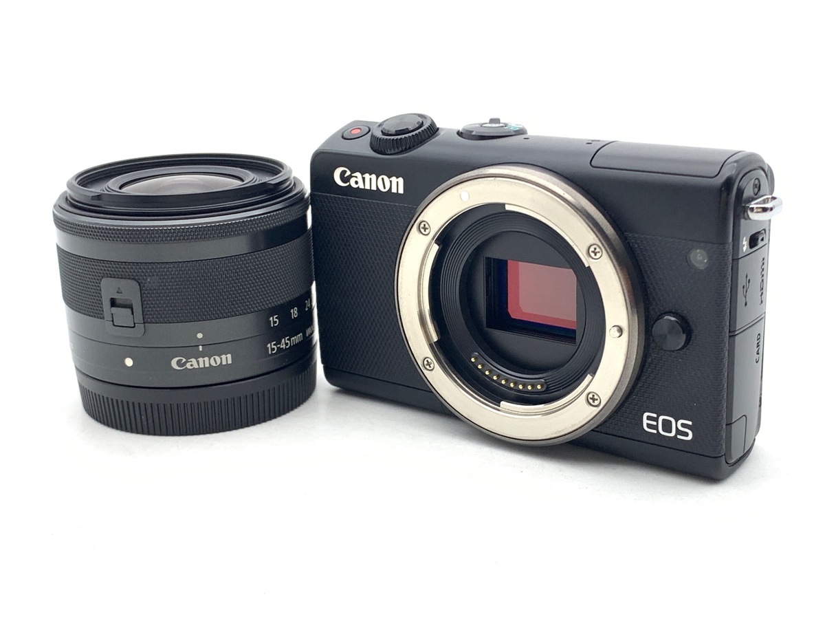 �L���m�� EOS M100 EF-M15-45IS STM �����Y�L�b�g �u���b�N