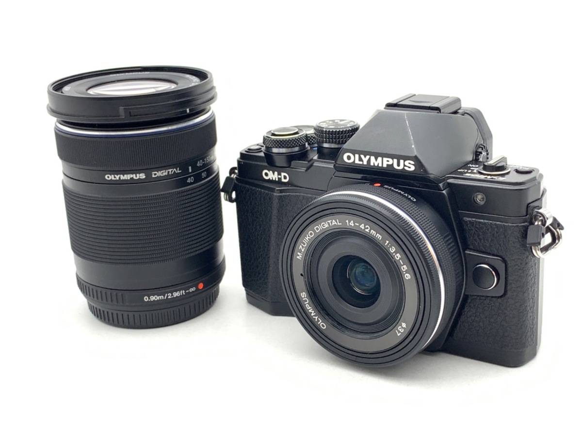 �I�����p�X OM-D E-M10 MarkII EZ �_�u���Y�[���L�b�g �u���b�N