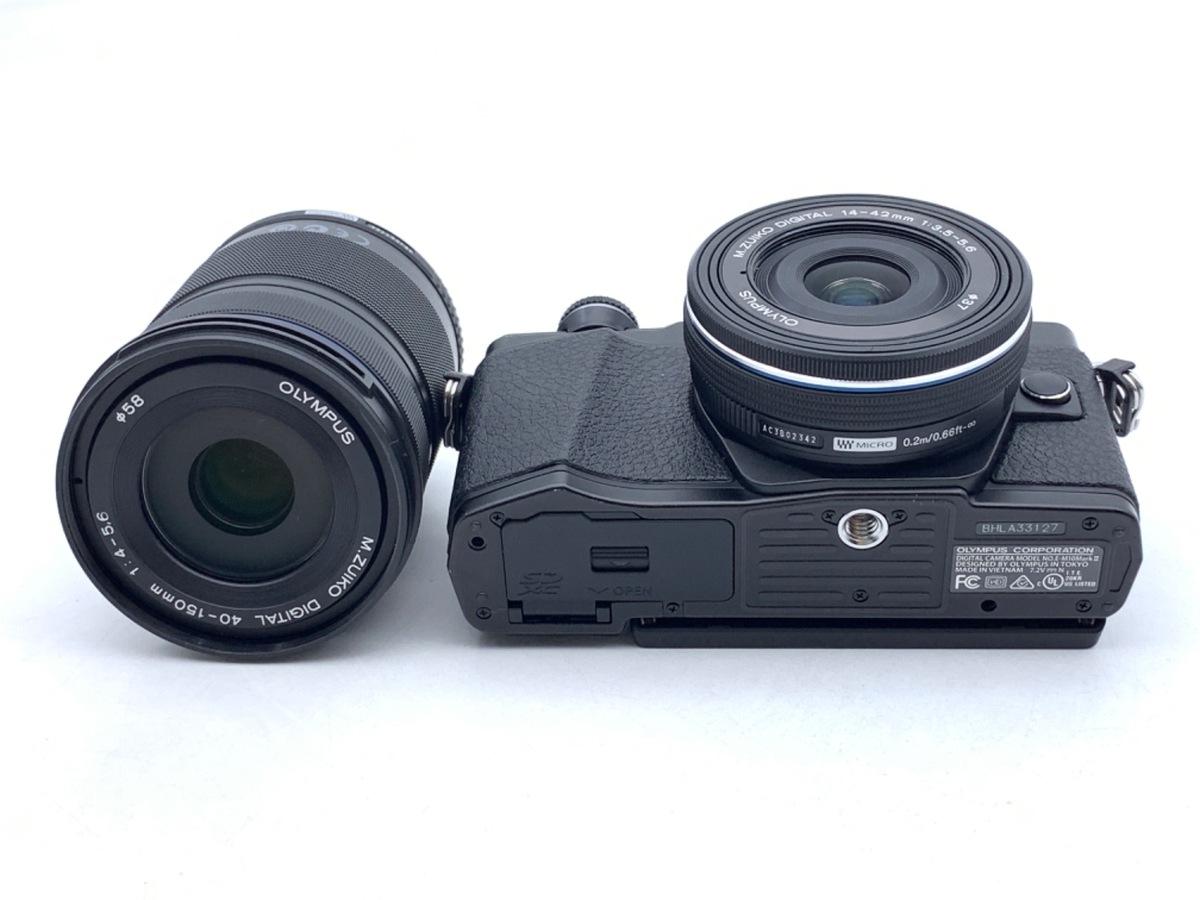 �I�����p�X OM-D E-M10 MarkII EZ �_�u���Y�[���L�b�g �u���b�N