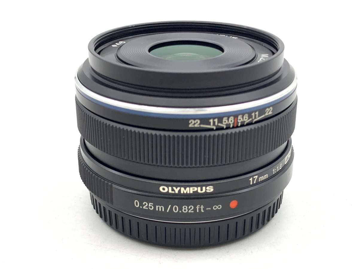 中古】オリンパス M.ZUIKO DIGITAL 17mm F1.8 ブラック 在庫一覧