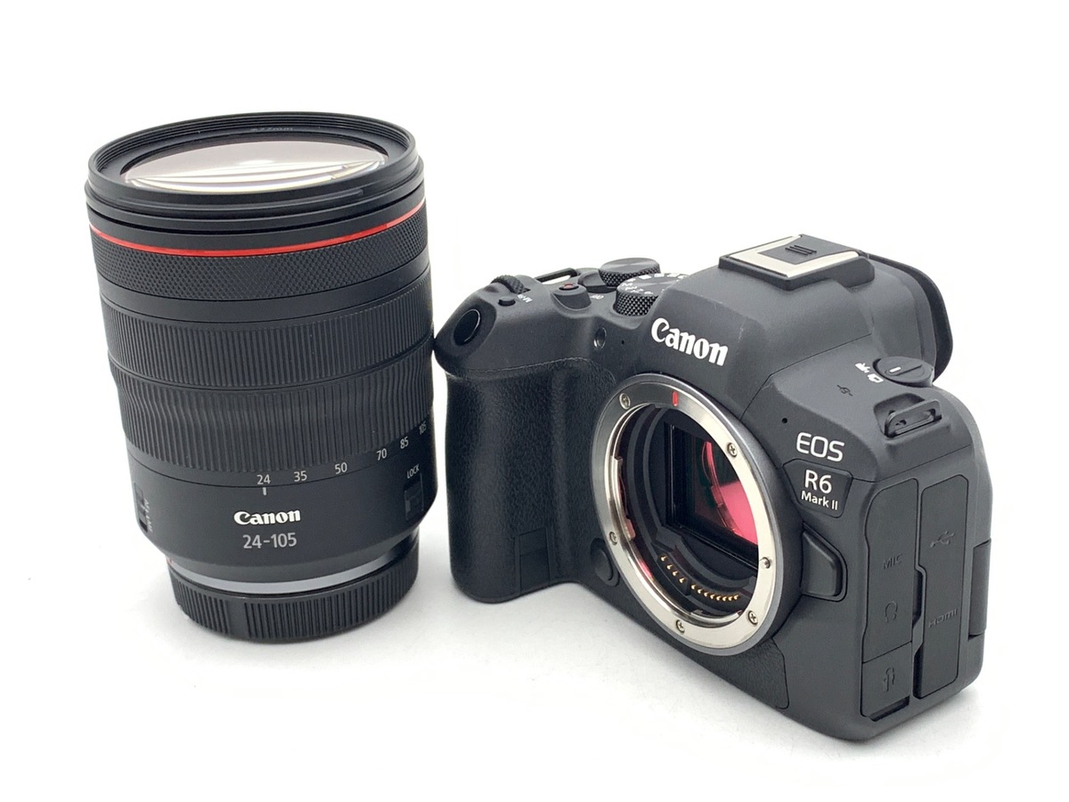 【在庫一掃】 キヤノン EOS R6 Mark II RF 24-105 IS STMレンズキット【中古】 在庫一掃】 キヤノン EOS R6 Mark II RF 24-105 IS STMレンズキット