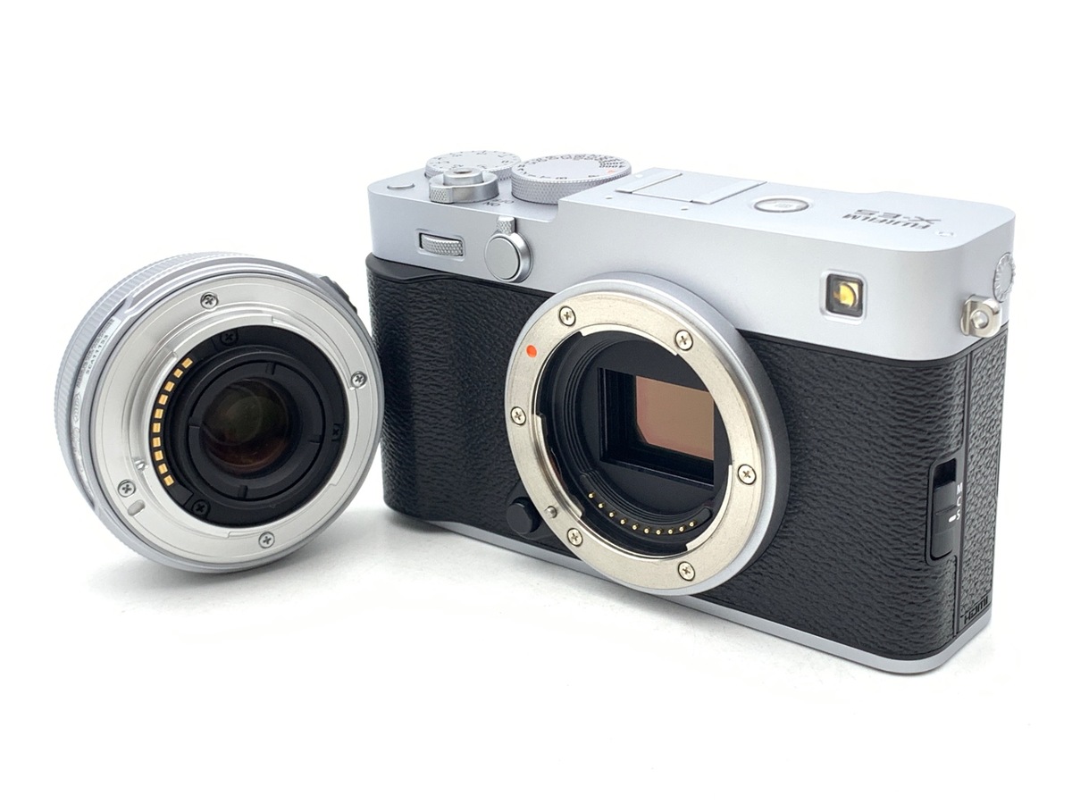 中古：AB(良品)】フジフイルム X-E5 XF23mm レンズキット シルバー