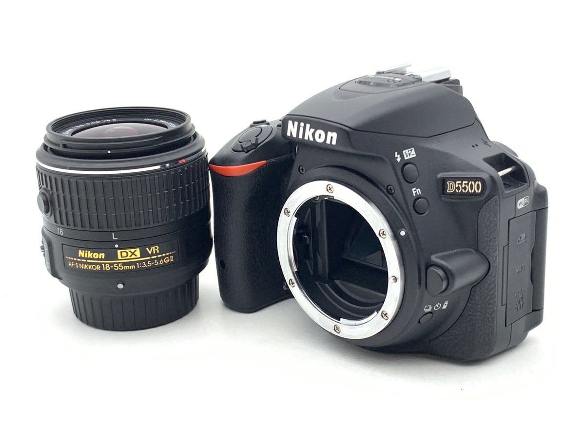 ニコンNikon D5500 18-55 VR II レンズKit ジャンク 中古】ニコン D5500 18-55 VR II レンズキット ブラック 在庫一覧