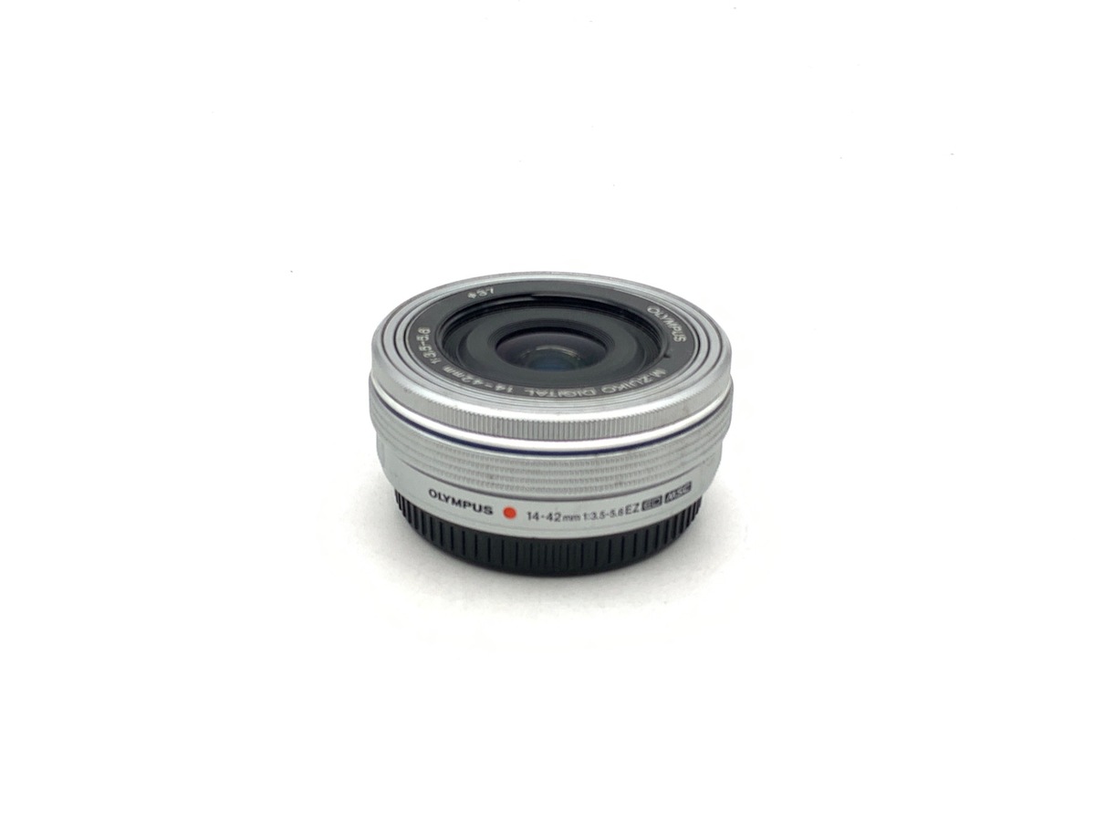 中古】オリンパス M.ZUIKO DIGITAL ED 14-42mm F3.5-5.6 EZ シルバー