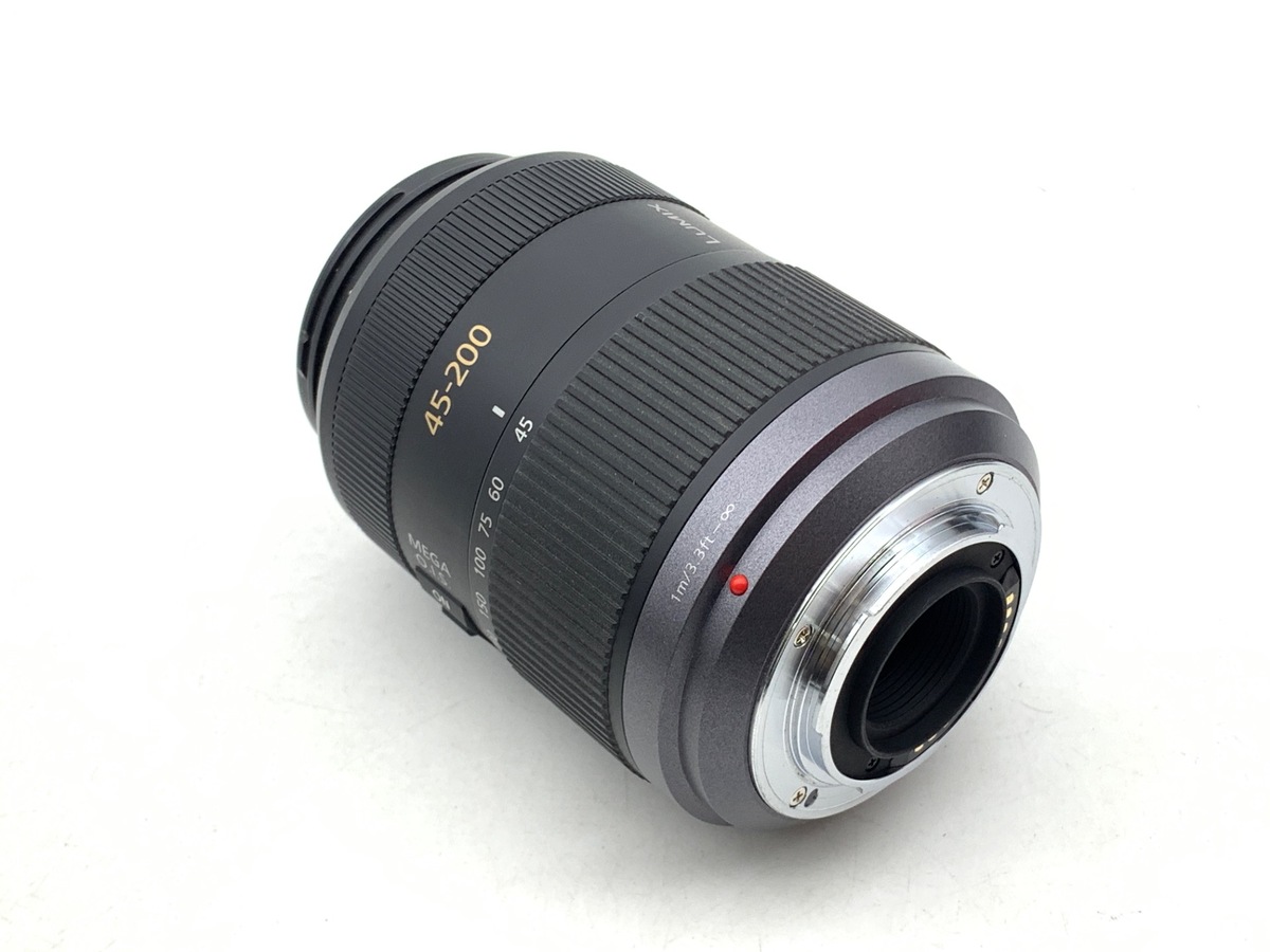 中古】LUMIX G VARIO 45-200/4.0-5.6 MEGA O.I.S. (H-FS045200) 在庫