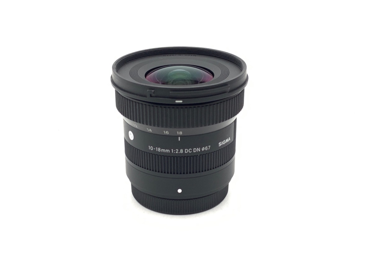 中古】シグマ 10-18mm F2.8 DC DN Contemporary フジフイルムX用 在庫