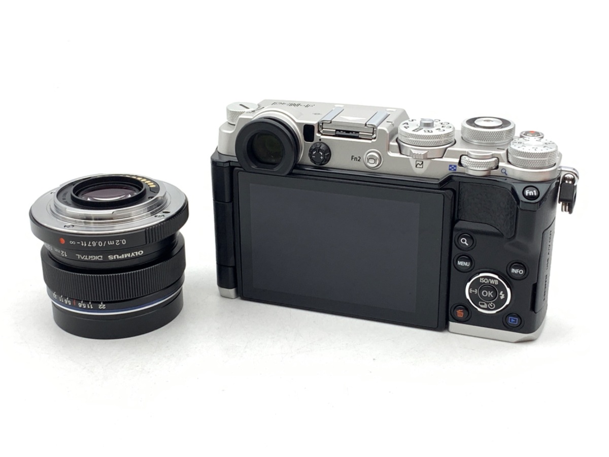 �I�����p�X PEN-F 12mm F2.0 �����Y�L�b�g �V���o�[