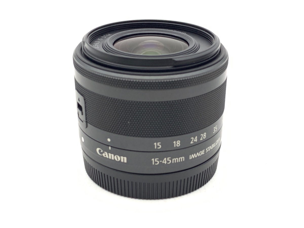 中古】キヤノン EF-M15-45mm F3.5-6.3 IS STM グラファイト 在庫一覧