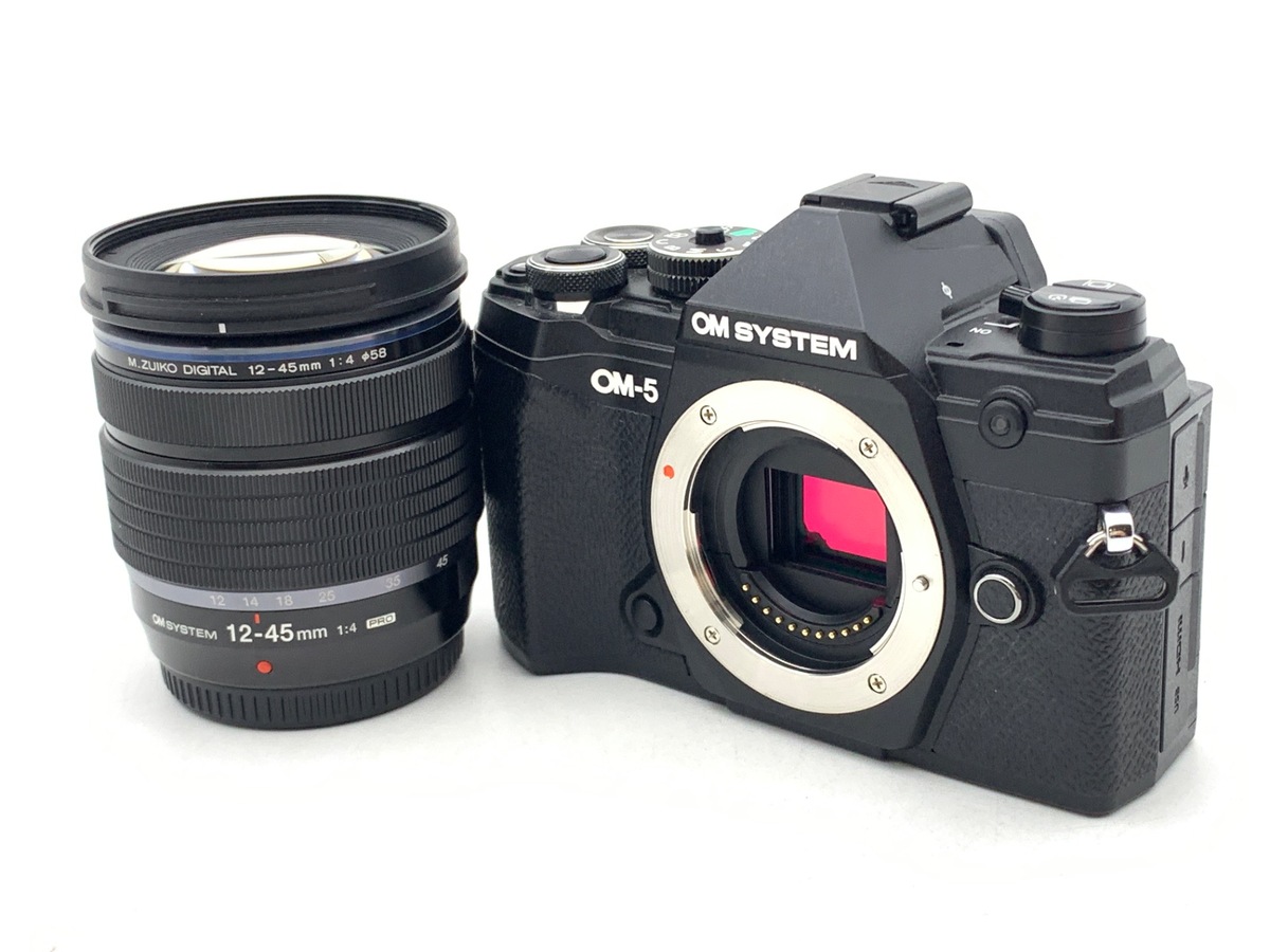 OM SYSTEM OM-5 12-45mm PRO �����Y�L�b�g �u���b�N
