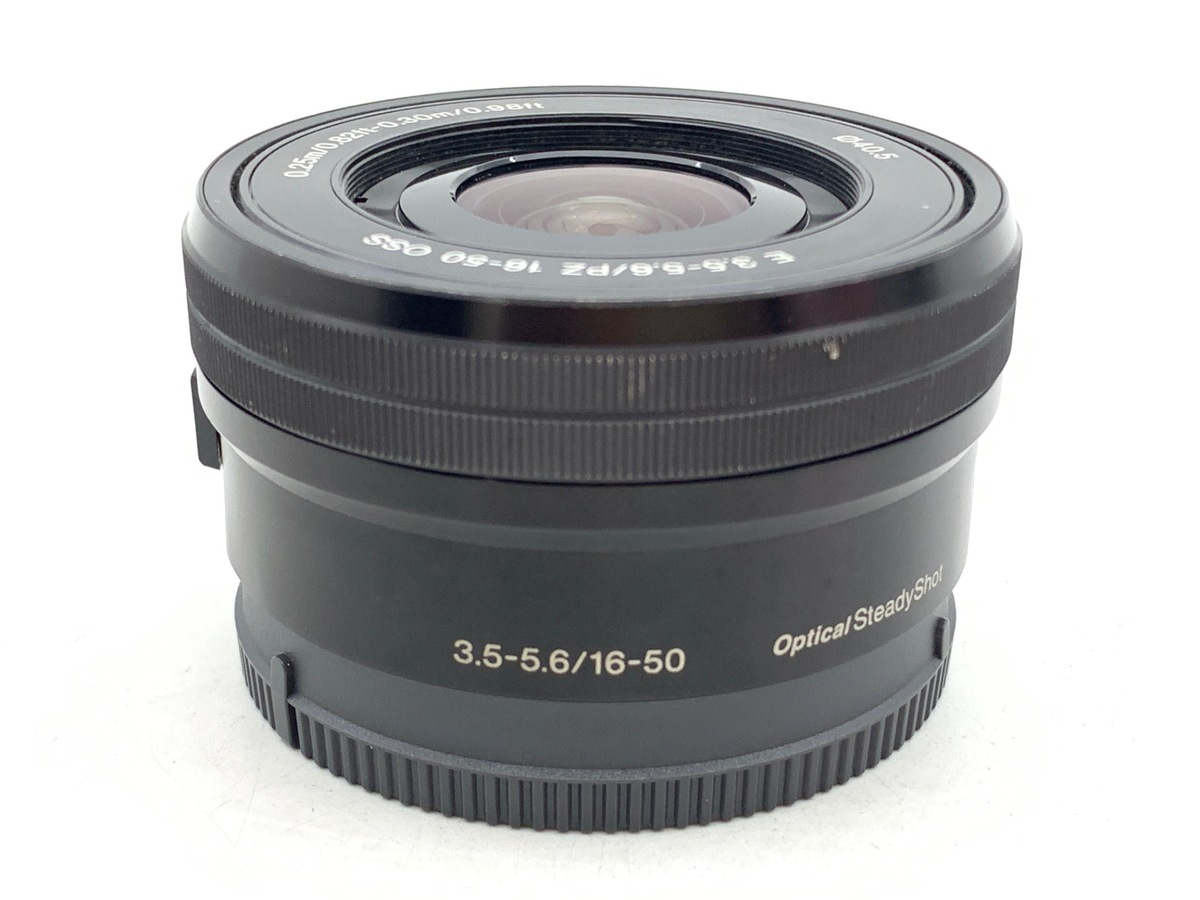 Eマウント_標準ズーム3.5-5.6/16-50（フィルター付き） ソニーAPS-Cパワーズーム16-50mm、動画も静止画も対応