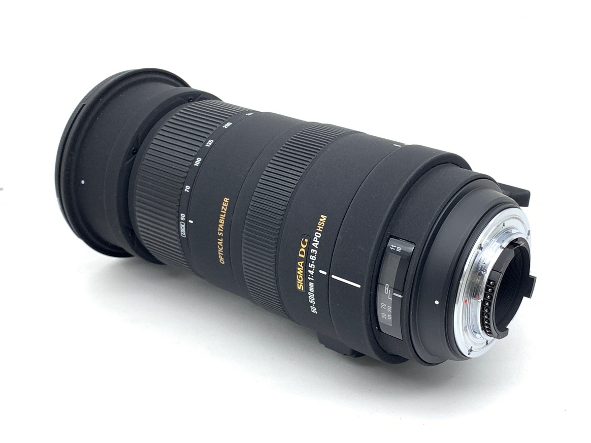 中古】シグマ APO 50-500mm F4.5-6.3 DG OS HSM ニコン用 在庫一覧