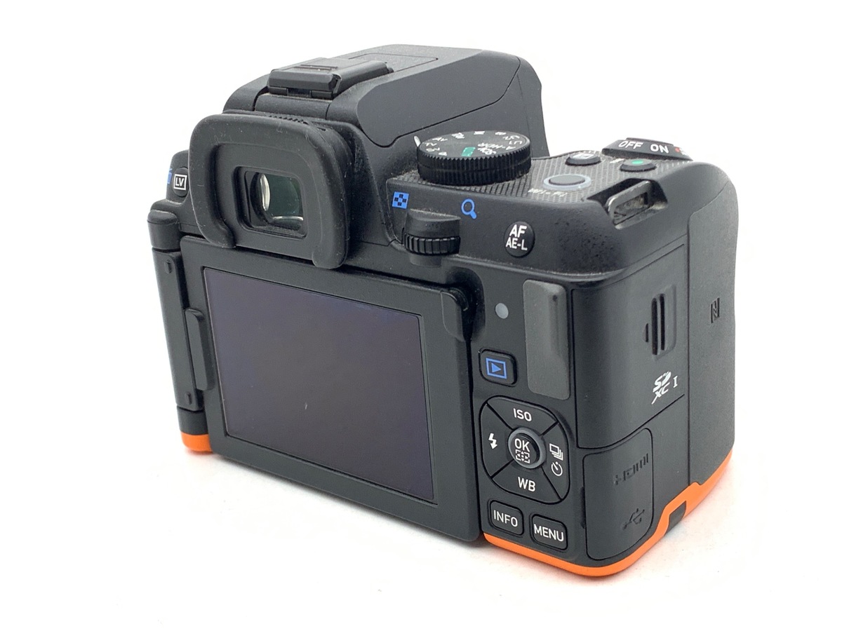中古：AB(良品)】ペンタックス K-S2 ボディ ブラック×オレンジ 