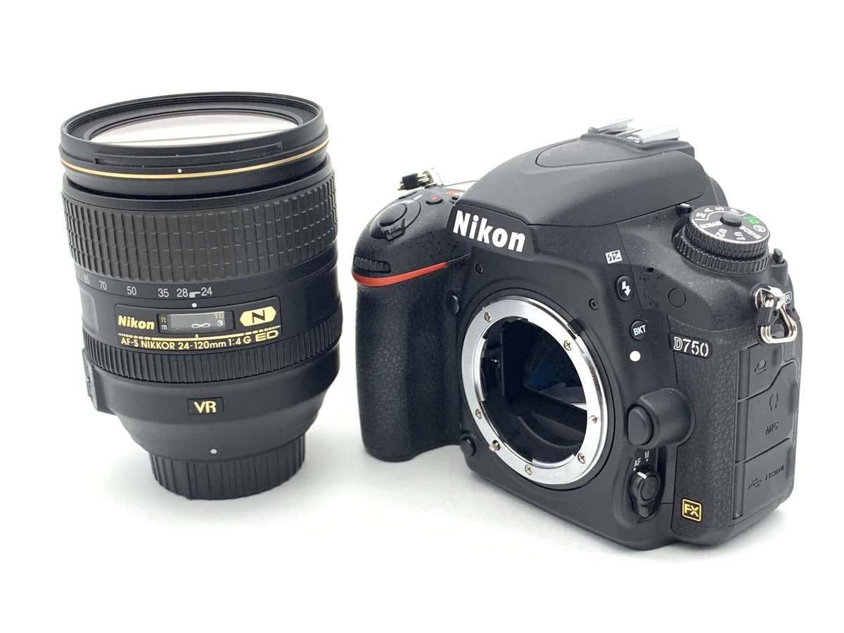 中古：B(並品)】ニコン D750 24-120VR レンズキット | 2443801234010