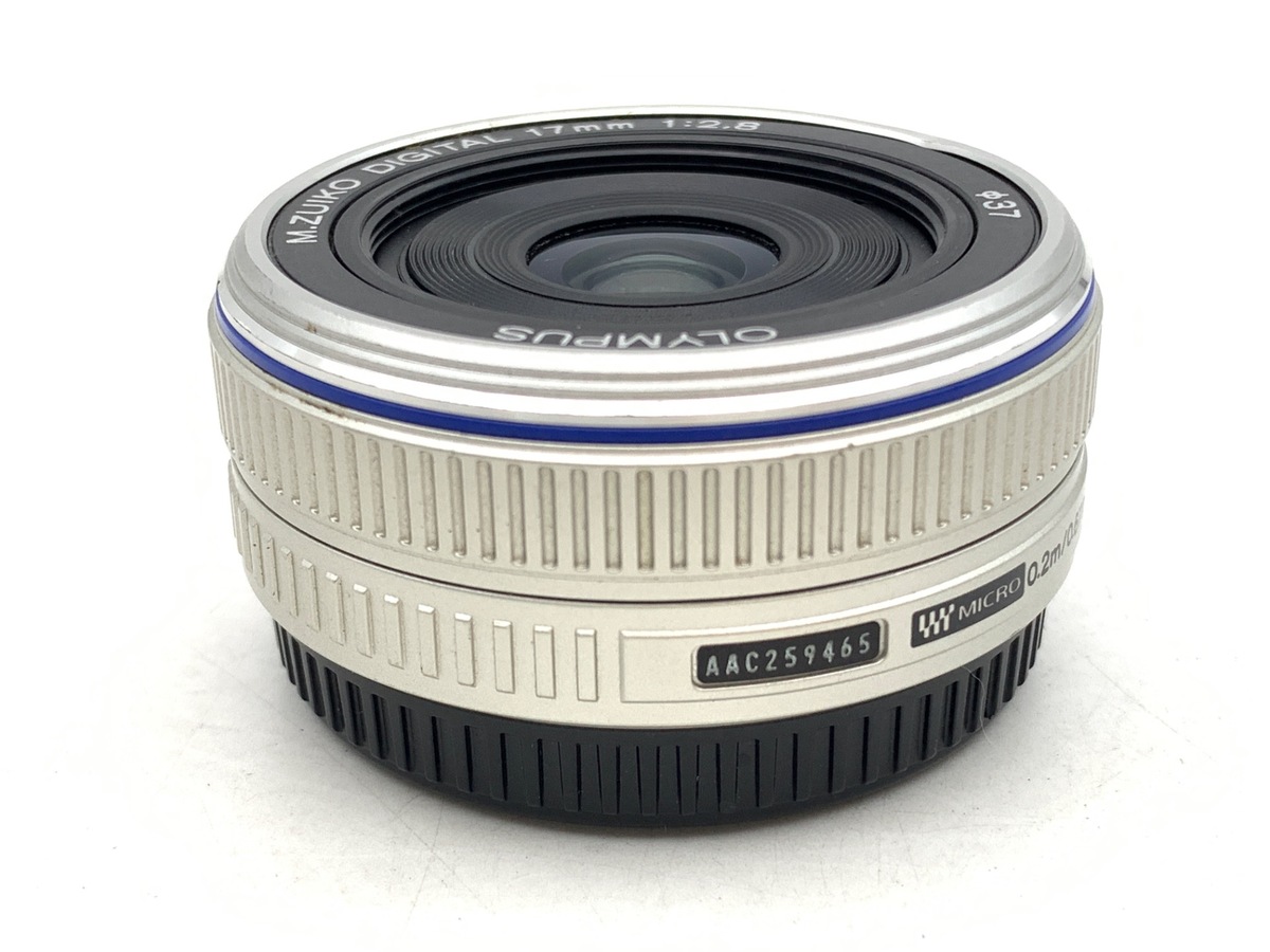 中古：AB(良品)】オリンパス M.ZUIKO DIGITAL 17mm F2.8 シルバー