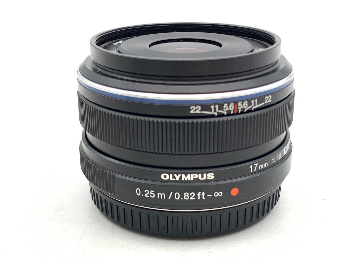 中古】オリンパス M.ZUIKO DIGITAL 17mm F1.8 ブラック 在庫一覧