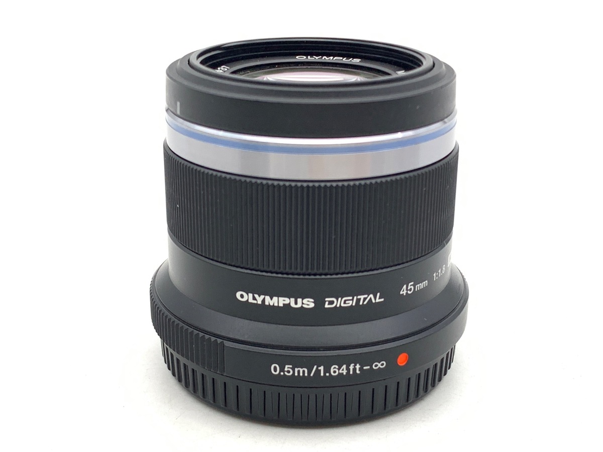 中古】オリンパス M.ZUIKO DIGITAL 45mm F1.8 ブラック 在庫一覧