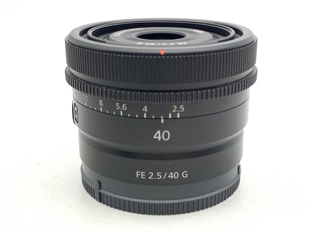 「美品」SONY FE 40mm F2.5 G レンズ 中古】ソニー FE 40mm F2.5 G [SEL40F25G] 在庫一覧｜カメラのキタムラ