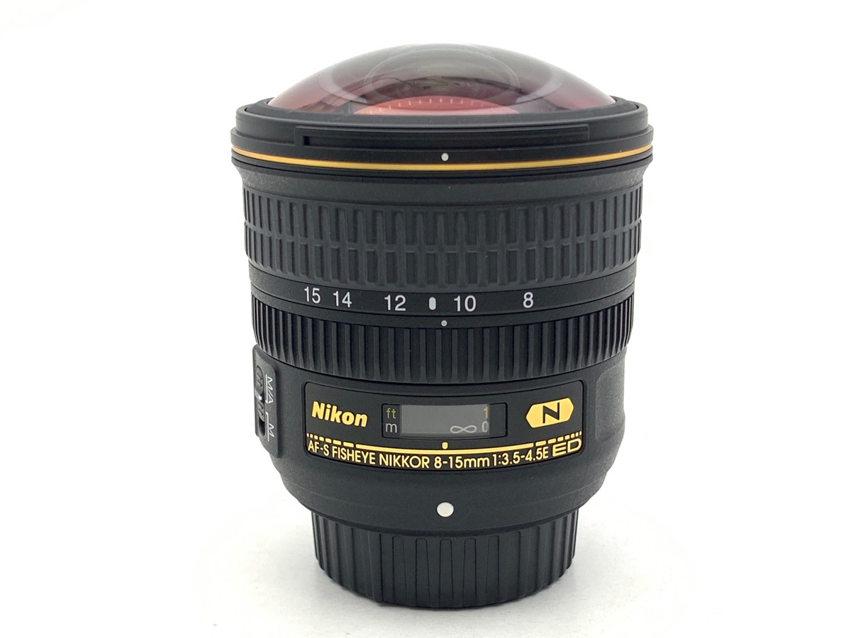 中古：A(美品)】ニコン AF-S Fisheye 8-15mm f/3.5-4.5E ED