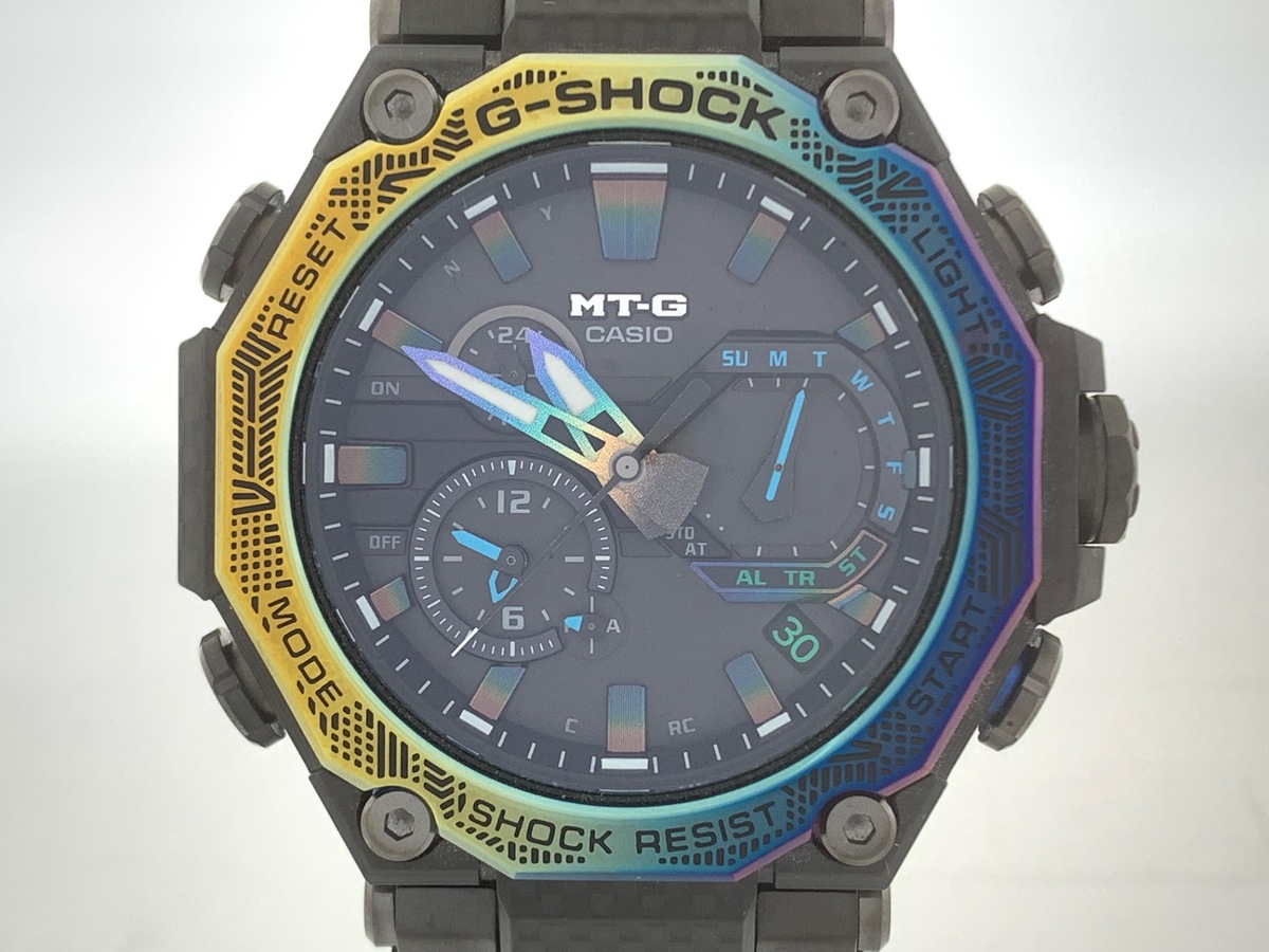 カシオ G-SHOCK ブラック MTG-B2000YR-1AJR ステンレススティール