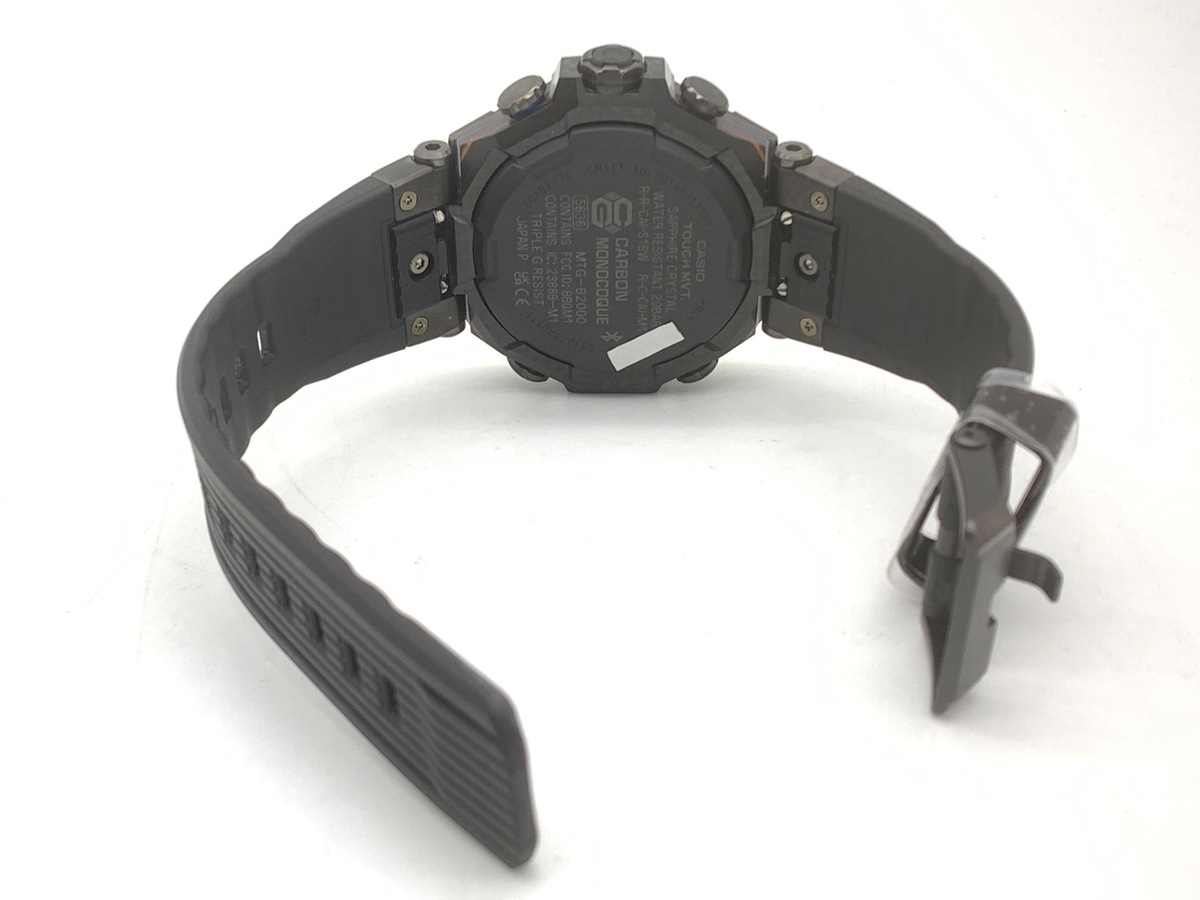 カシオ G-SHOCK ブラック MTG-B2000YR-1AJR ステンレススティール/カーボン