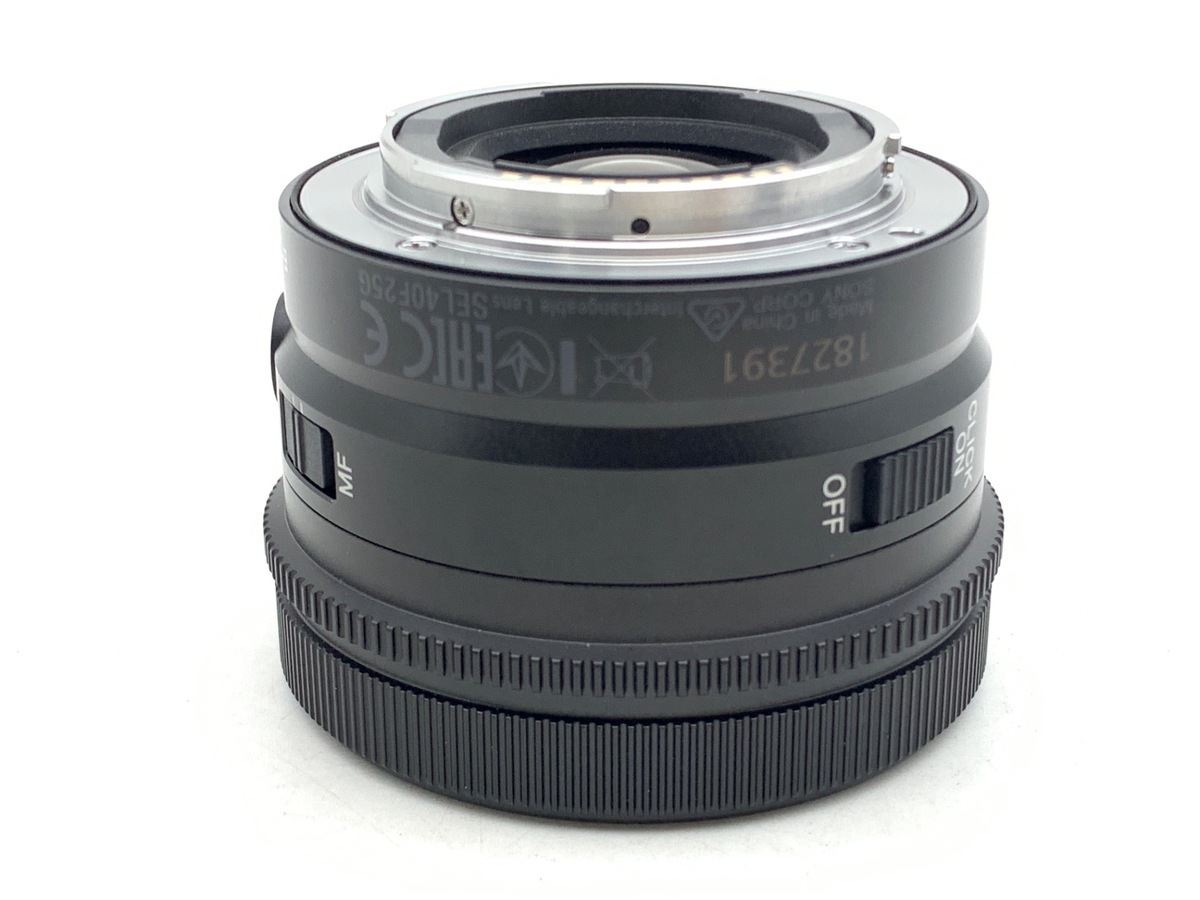 SEL40F25G （新品未使用） 中古】ソニー FE 40mm F2.5 G [SEL40F25G]｜｜カメラのキタムラネット